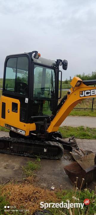2 tony minikoparka jcb 19c1 2020r zamianaodkup małopolskie Nowy Sącz