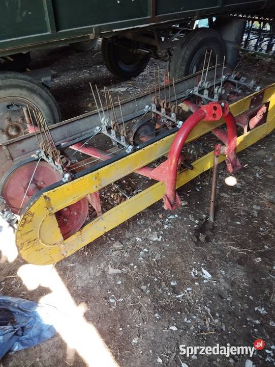 Przetrząsaczo zgrabiarka nieuszkodzony Wierzbica