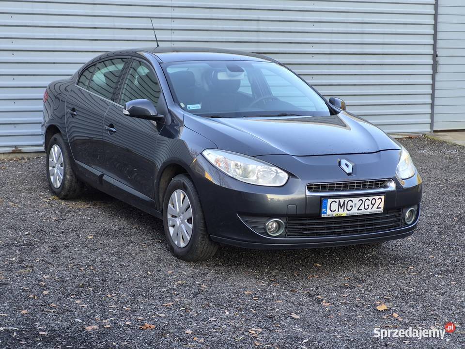 Renault Fluence 16benzPolski SalonJeden elektrochrom. lusterko wst.