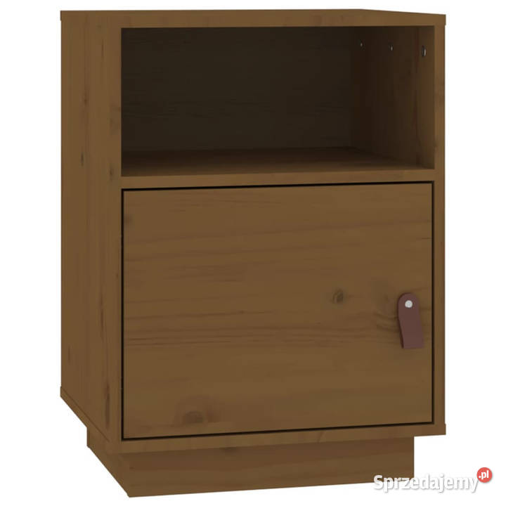 Szafka nocna miodowy brąz 40x34x55 lite drewno Warszawa