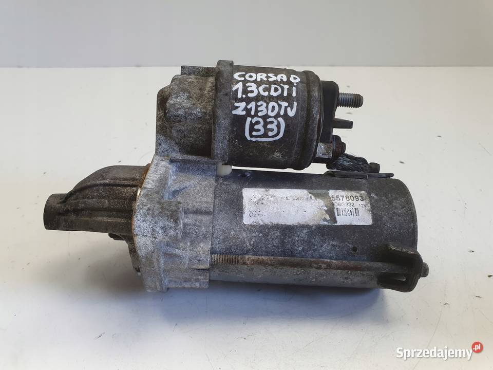 ROZRUSZNIK Opel Corsa D 13 CDTI ROZRUSZNIK osobowe Układ elektryczny silnika Chełm sprzedam