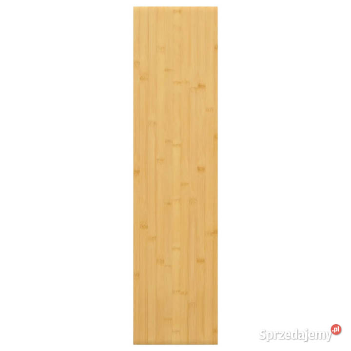 Półka ścienna 80x20x4 bambusowa WM352734 mazowieckie Warszawa