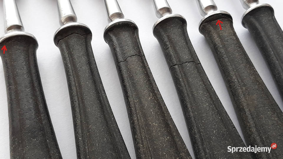 Widelce obiadowe 2 wz BAKELIT Gerlach sztućce Wyposażenie wnętrz Dąbrowa Górnicza