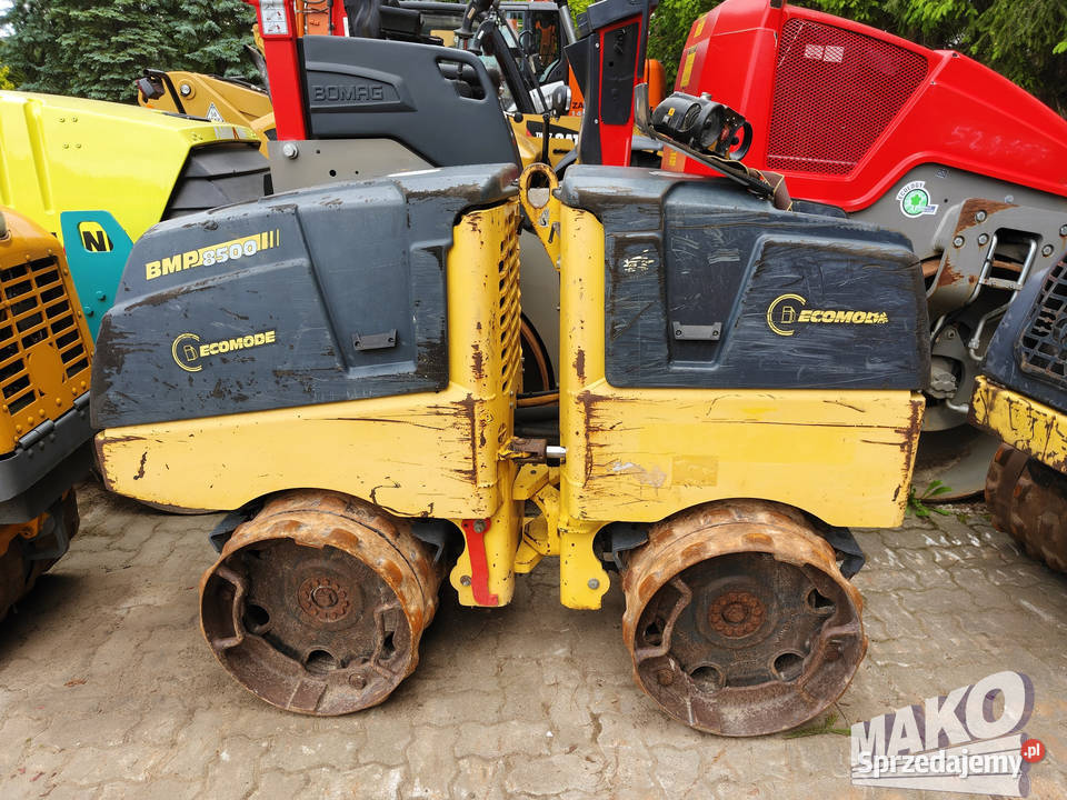 Walec okołkowany BOMAG BMP8500 Zdalnie sterowany Rok produkcji 2016