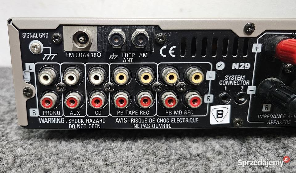 Amplituner stereo DENON DRAF100 PHONO wysyłka Kraków