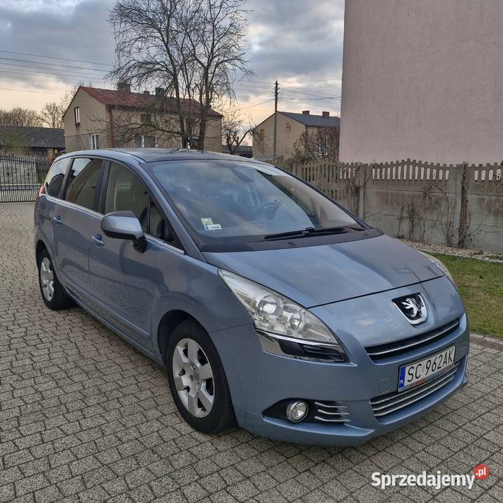Peugeot 5008 16 HDi 7 Osób Pakowny Rodzinny elektryczne szyby Częstochowa
