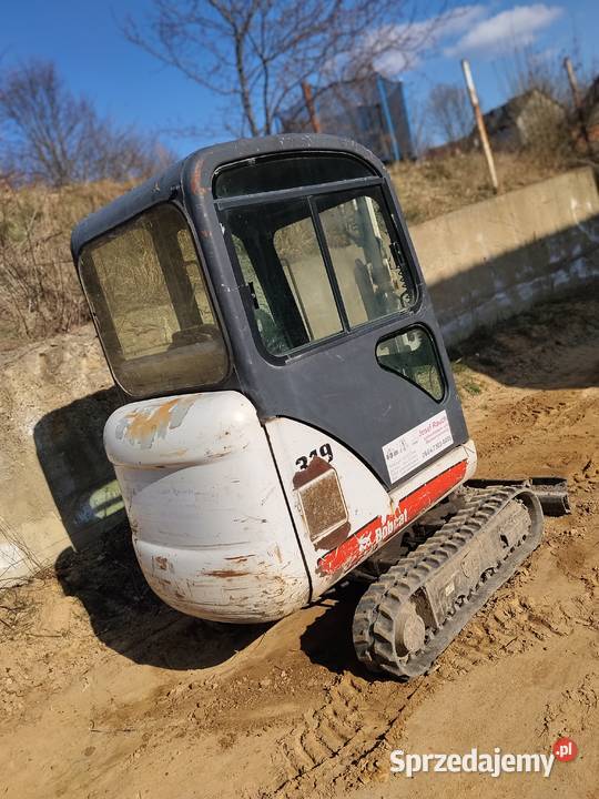 Bobcat mini koparka gąsienicowa