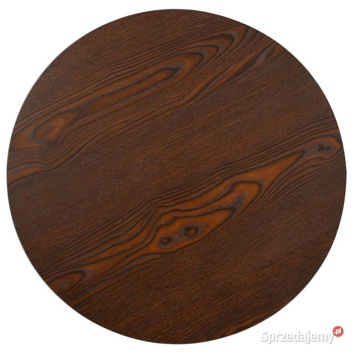 Stolik bistro ciemnobrązowy 60 MDF WM286422 mazowieckie Warszawa sprzedam