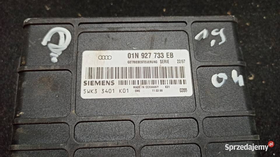 Komputer Sterownik skrzyni Passat B5 A6 19 TDI Dębica