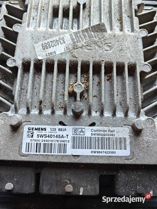 Sterownik silnika pegueot 307 5WS40145AT lubelskie Puławy