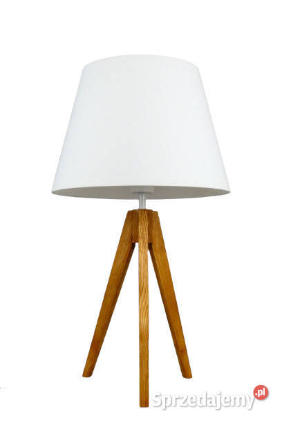 Lampa biurkowa BUNGENAS skandynawski drewno buk Oświetlenie kujawsko-pomorskie Nowe sprzedam