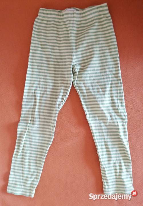 Legginsygetry w prążki rozmiar 116 sprzedam