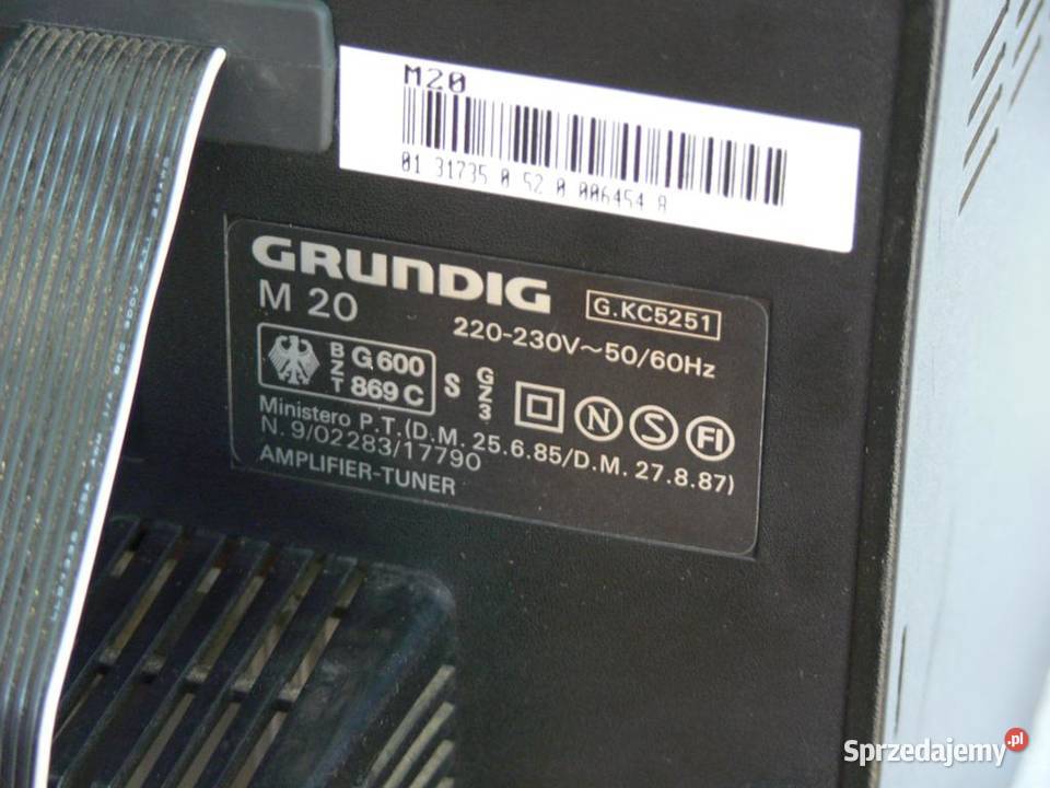 Mały Amplituner Grundig M20 sprawny WYSYŁKA Jasło