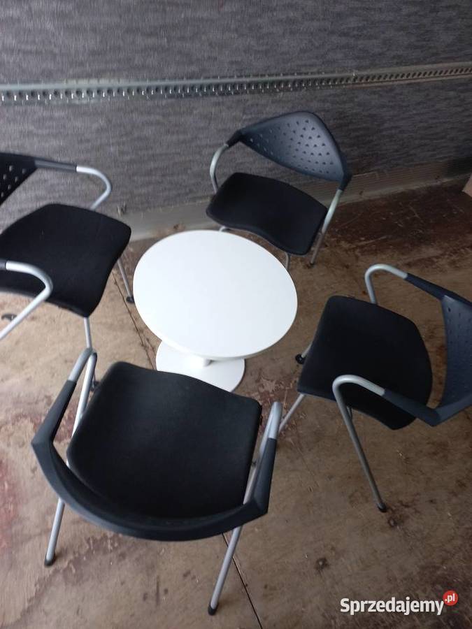 Stół I krzesła biurowe sitag Warszawa sprzedam
