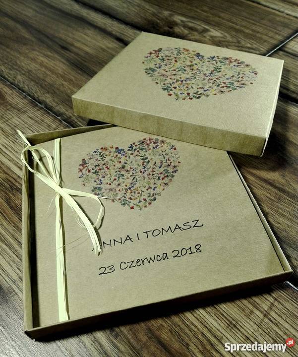 Zaproszenia ślubne z personalizacją Limanowa
