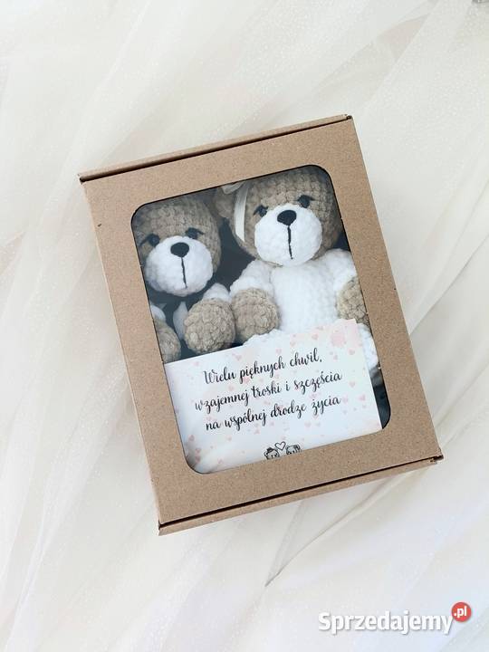 Misie ślubne handmade Warszawa