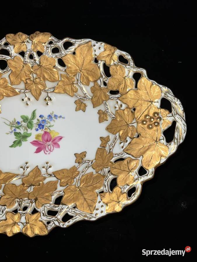 Miśnia Meissen Patera misnia Porcelana i szkło Warszawa