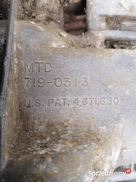 Skrzynia biegów mtd 7190313 Raciszów