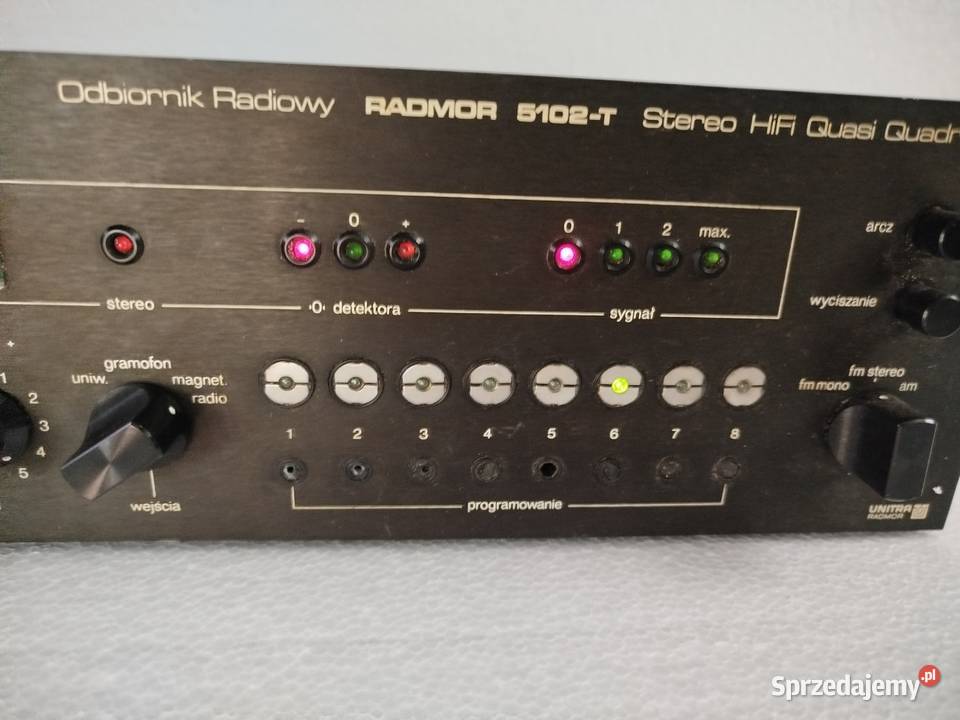 Amplituner Radmor 5102T łódzkie Zgierz
