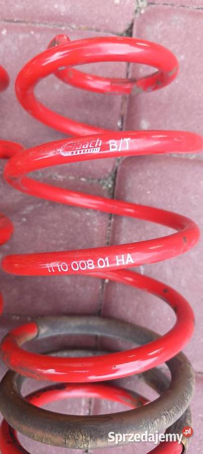 Zestaw sportowych amortyzatorów i sprężyn Rok produkcji 2009