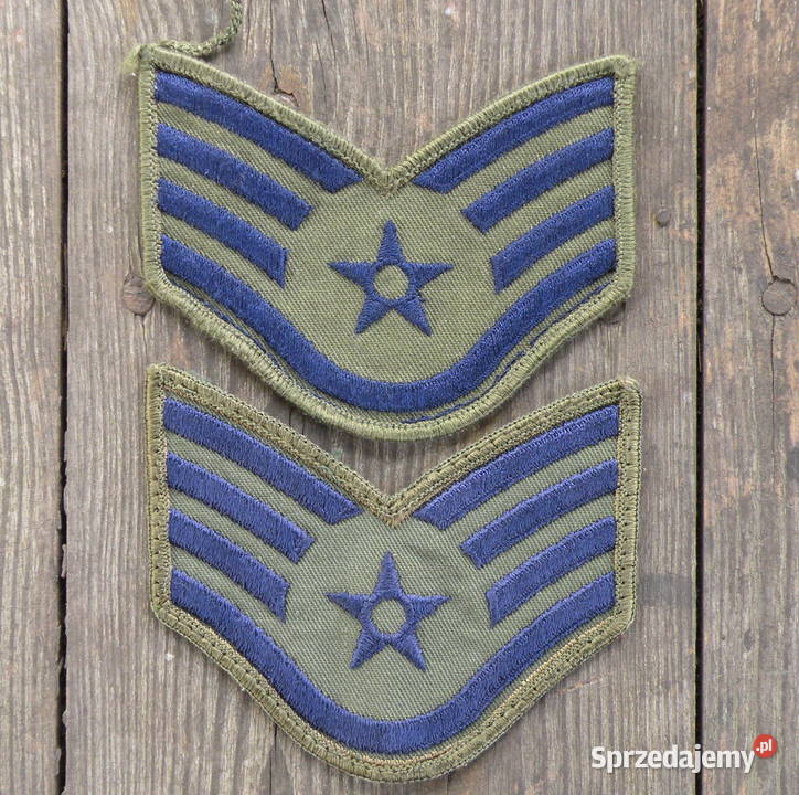 Naszywki USAF na ramię komplet