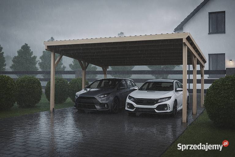 WIATA GARAŻOWA NA 2 AUTA Z DREWNA BSH SMART 2 kujawsko-pomorskie sprzedam