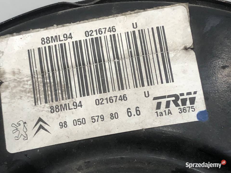SERWO HAMULCOWE PEUGEOT 2008 I 9805057980 sprzedam