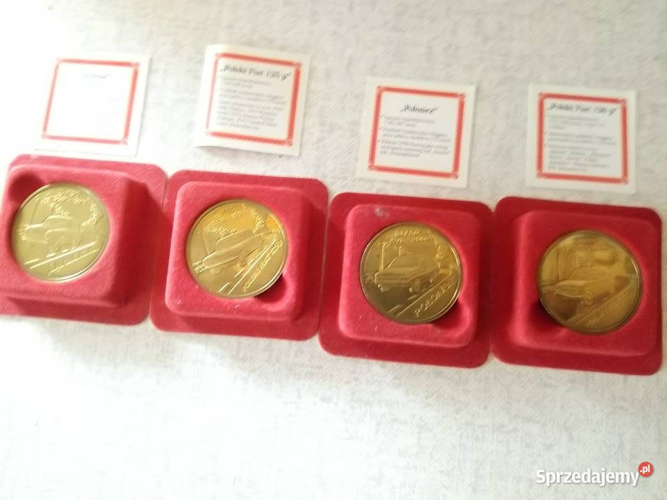 Monety Orlen kolekcja samochodowa PRL Warszawa sprzedam