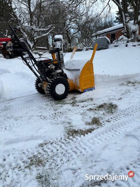 Odśnieżanie odśnieżarką spalinową usługa Chełm