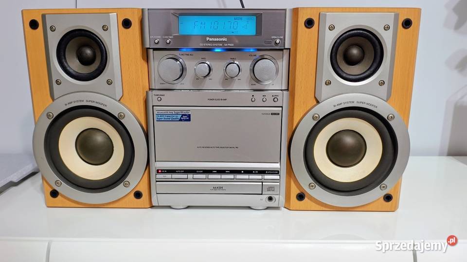 Wieża Panasonic pm22 Ładny klasyk wielkopolskie Łęka Opatowska