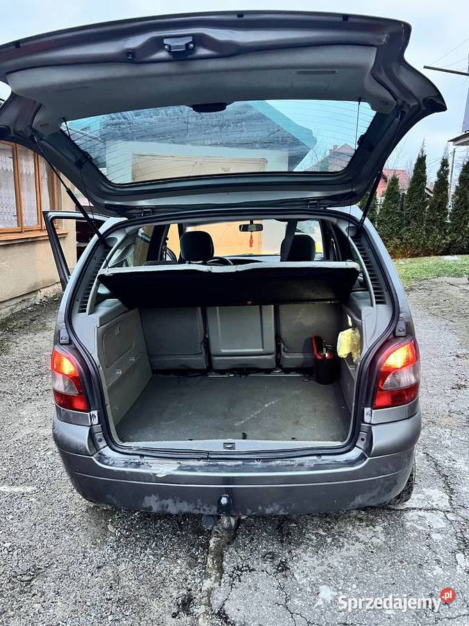 Reno Scenic 19 DCI diesel 2002 ważne opłaty do Jasło