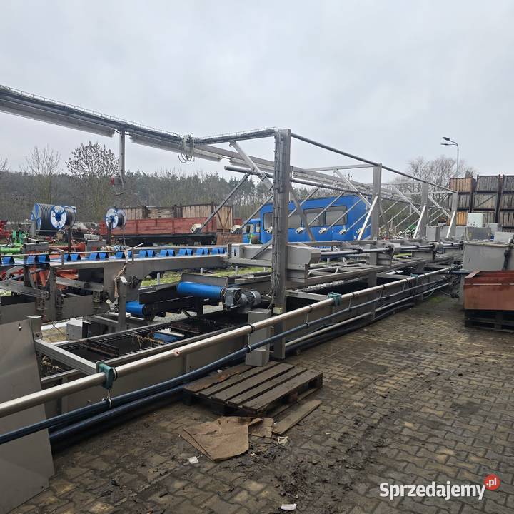 Linia do segregacji i mycia warzyw cebuli itd nieuszkodzony Nysa sprzedam