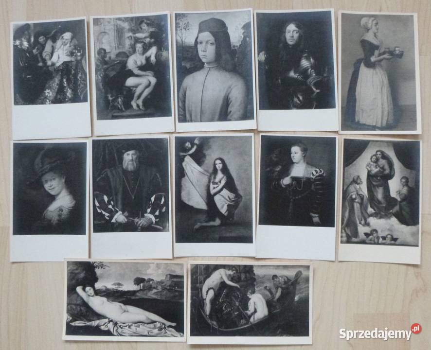 Rosyjskie pocztówki 1955 12 Obrazy Galerii