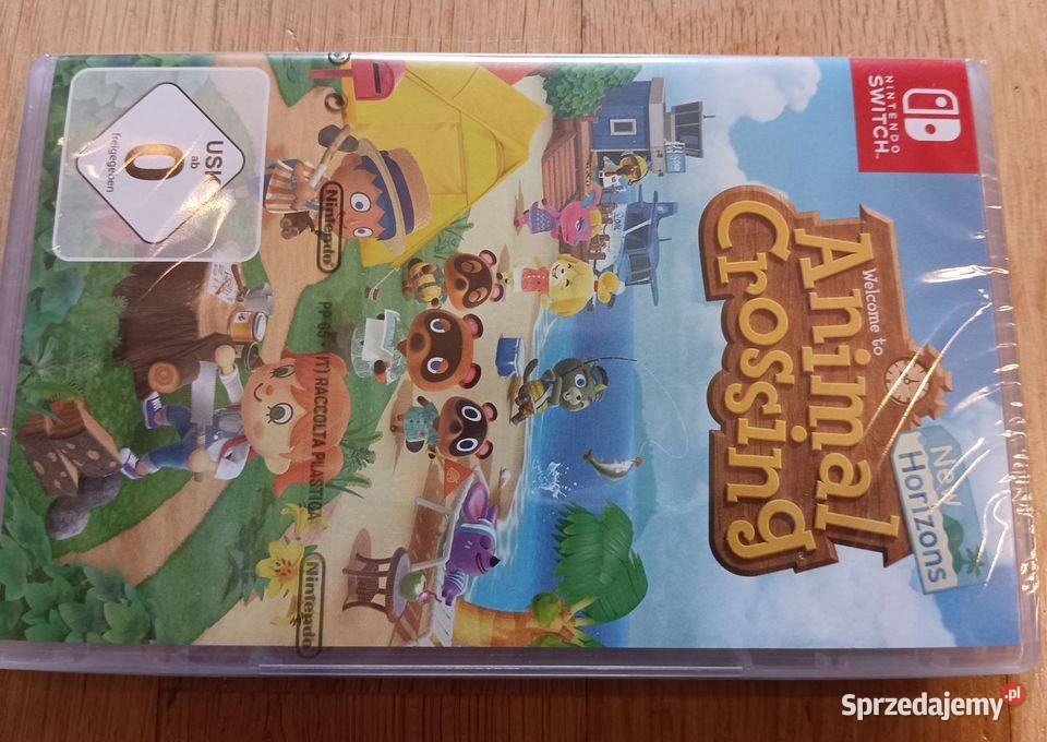 Animal Crossing Horizons Nintendo Switch w folii Gry komputerowe i konsolowe Gdańsk