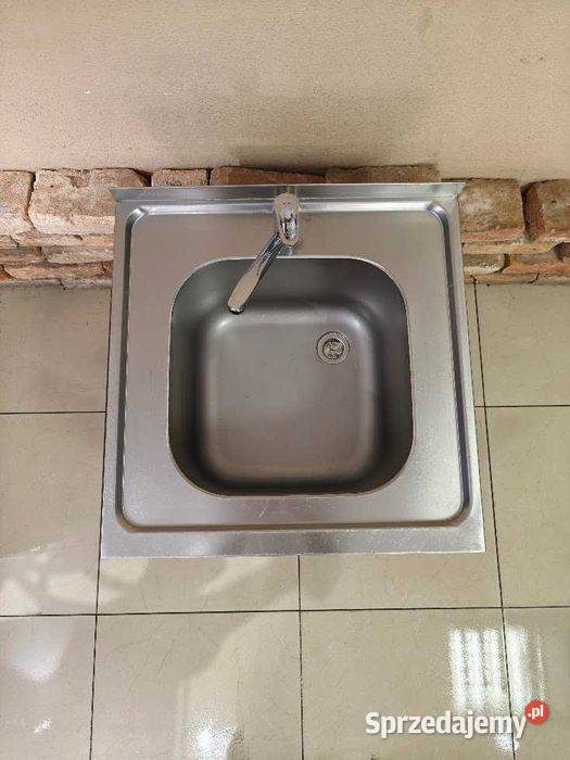 Zlew gastronomiczny gospodarczy nierdzewny Góra