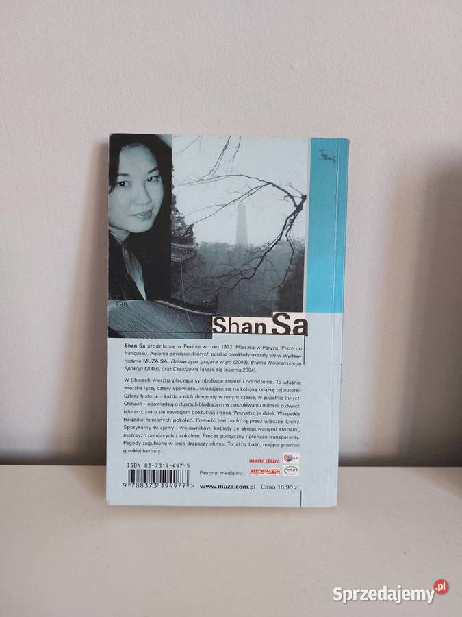 książka Cztery życia wierzby Shan Sa Poznań