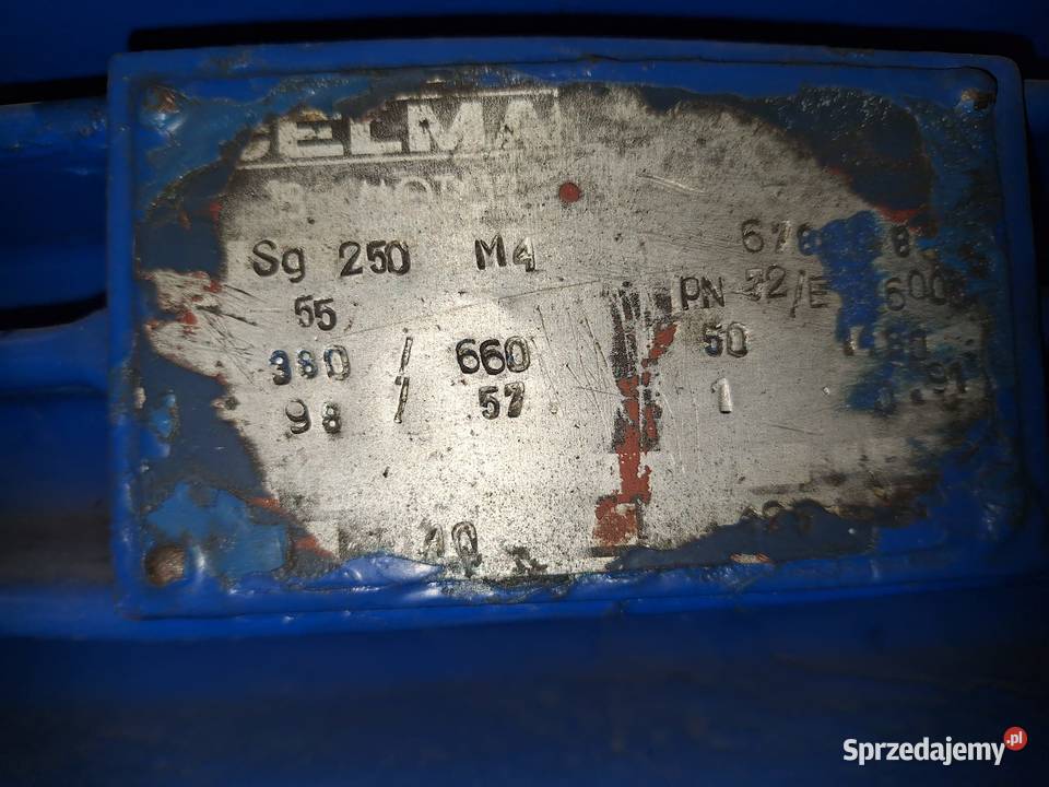 Silnik elektryczny 55kw1480obr sprzedam