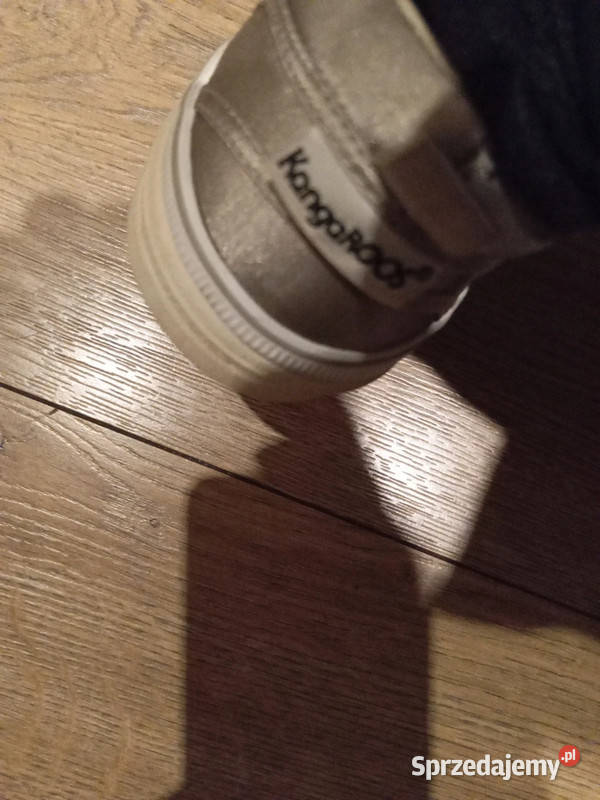 Tenisówki Trampki Wyższe Damskie Złote KangaRoos Bydgoszcz