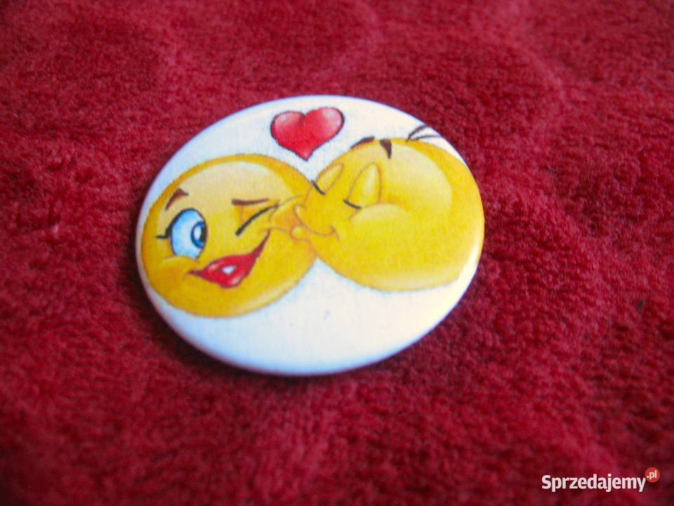 Broszka Przypinka metal model Pixel Emoji pi002 Siedlce