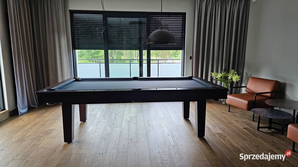 Solidny Stół z Drewna HEKTOR 3w1 Bilard Salon Krzyżowice