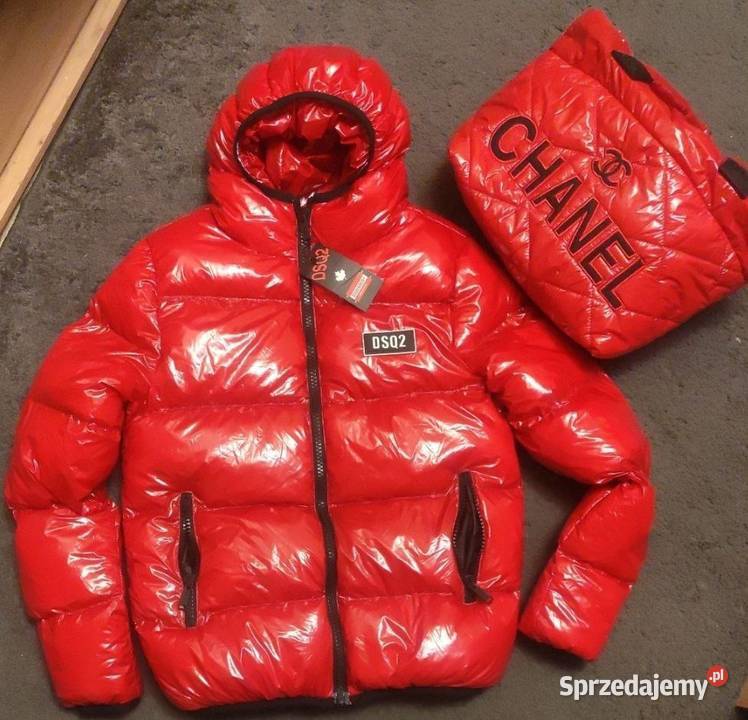 Piękny zestaw zimowa czerwona kurteczka z Inny rodzaj  podlaskie Łomża