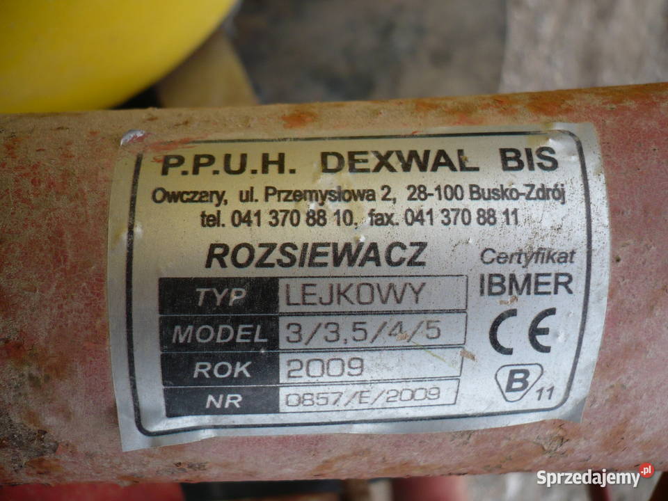 Rozsiewacz nawozów lejkowy Ruda sprzedam