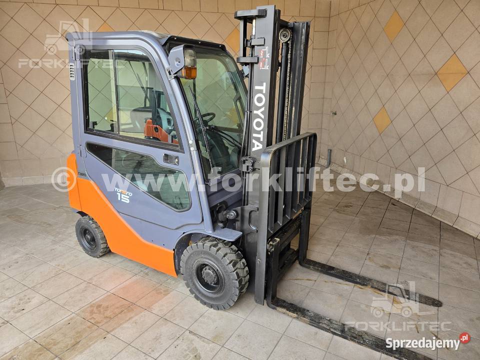 Wózek widłowy TOYOTA 8FDF15 KABINA 1800 mth Toyota Lędziny