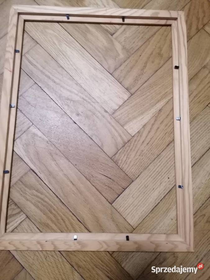 Ramka drewniana duża pomorskie Gdańsk