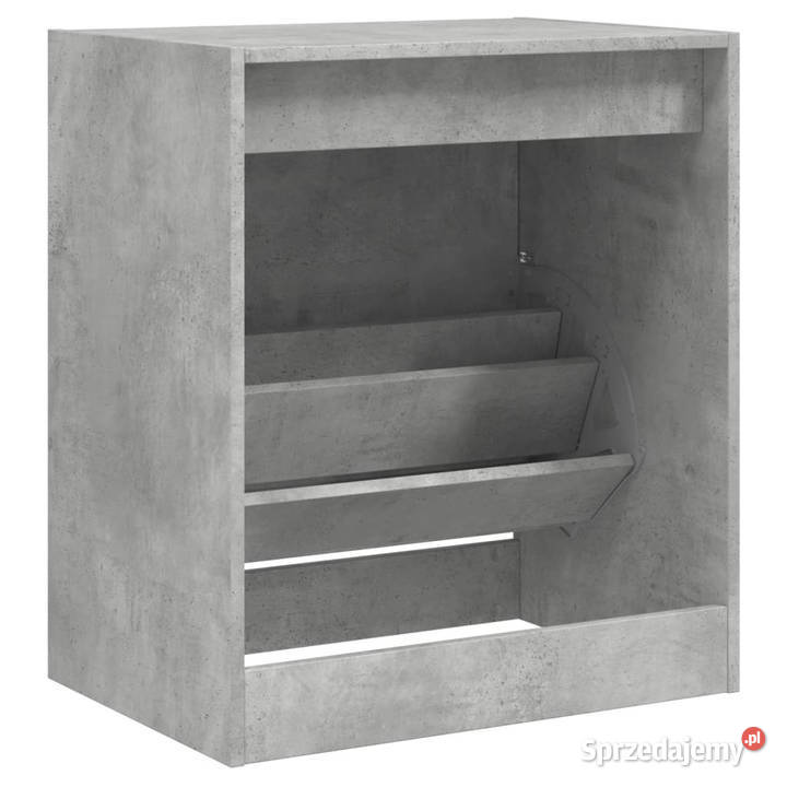 Szafka na buty szarość betonu 60x42x69 WM839983 Warszawa