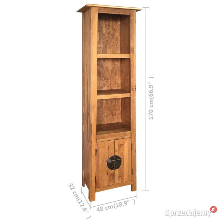 Szafka do łazienki lite drewno sosnowe 48x32x170 sprzedam