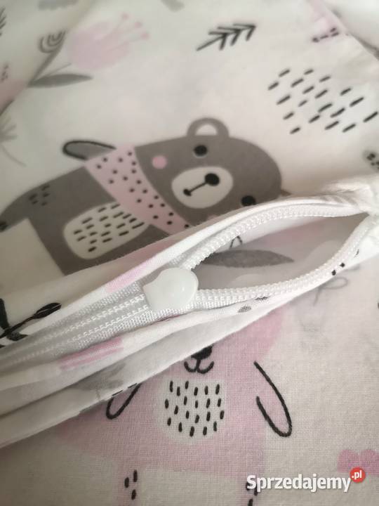 Komplet pościeli dziecięcej 3w1 dwustronny koc Otrębusy