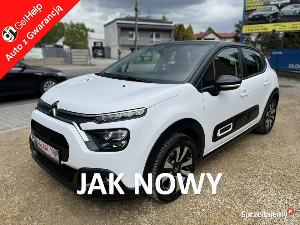 Citroen C3 12 Zarejestrowany Oryginal Lakier nawigacja śląskie Częstochowa