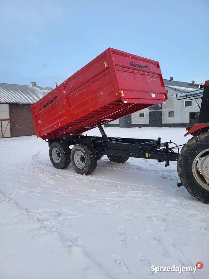 Przyczepa skorupowa Kimadan 10 ton Chojewo