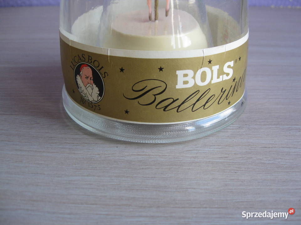 Stara butelka z pozytywką Bols Ballerina